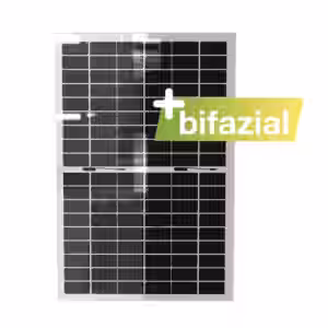 Solar-Modul 420Wp bifazial inkl. Verlängerungskabel für Solarzaun „premium line“