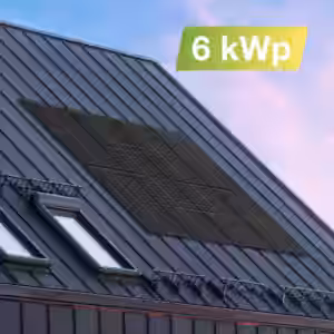 Solaranlage Universaldach 6kWp