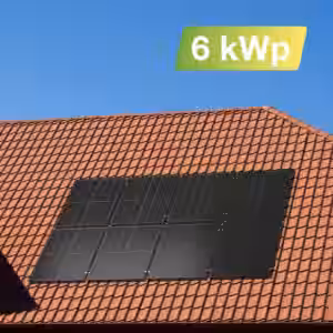 Solaranlage Ziegeldach 6kWp