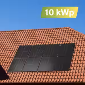 Solaranlage Ziegeldach 10kWp