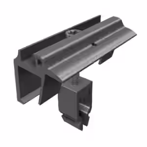 In schwarz eloxiert Universelle Endklemmen für Rahmenhöhen 28 mm – 50 mm Vertikale oder horizontale Klemmung durch einfaches Anheben und Drehen der Klemme um 90° Komplett vormontiert  kompatibel mit allen RAILs  Vereinfachte Lagerhaltung Bequem von oben verschraubbar  nur ein Werkzeug nötig: Torx 40 70 mm Klemmenlänge sorgt für eine sichere Installation