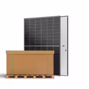 Maximale Effizienz Die Aiko 470W G2-Neostar 2P Monofazial Black Frame Solarmodule bieten eine Spitzenleistung von bis zu 470 W und einen Modulwirkungsgrad von 23