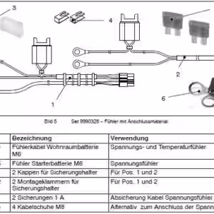 Schaudt Fühlerset für WA 121545