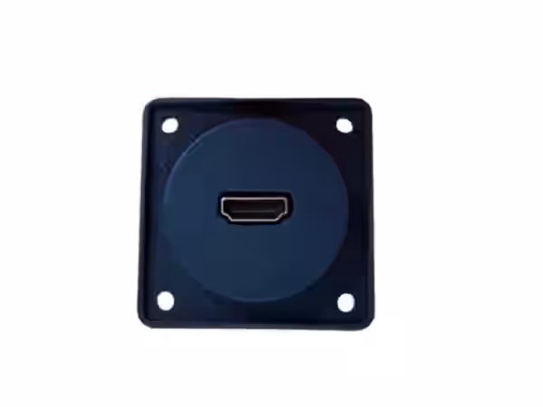HDMI Einbaubuchse anthrazit