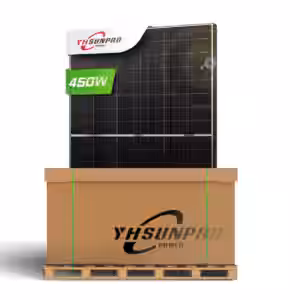 Höchste Effizienz in jeder Anwendung Das 450W-Modul von Sunpro überzeugt durch herausragende Effizienz von bis zu 22