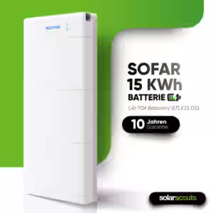 BTS 15K SOFAR Batteriemodul Modulares Energiespeichersystem für flexible Anforderungen Das BTS E15-DS5 ist die ideale Lösung für moderne Energiemanagementsysteme und zeichnet sich durch ein modulares und integriertes Design aus