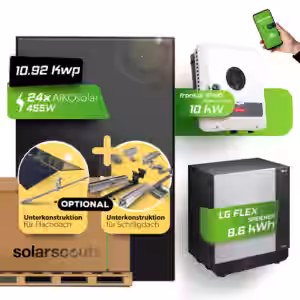 Ihr individuelles Solarkomplettset bis zu 10