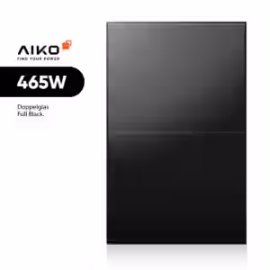AIKO 465W Glas-Glas Full Black Neostar 2S+ A-MAH54Db 465W Das AIKO 465W Glas-Glas Full Black Neostar 2S+ A-MAH54Db setzt neue Maßstäbe in der Photovoltaik-Technologie. Mit einem herausragenden Wirkungsgrad von 23