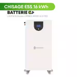 Fortschrittliche Batterietechnologie Der MOON16-G Pro Batteriespeicher steht für Zuverlässigkeit und Effizienz. Dank robuster LiFePO4-Technologie bietet er hohe Sicherheit und Energieeffizienz. Sein kompaktes