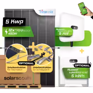 5 kW Solaranlage mit Speicher - Ihre nachhaltige Lösung Die 5 kW Solaranlage mit Speicher kombiniert Effizienz