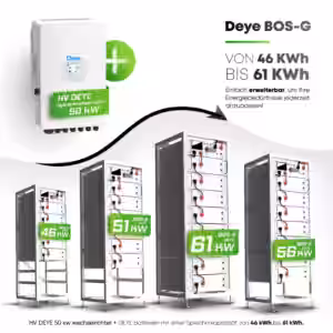 Deye Hybridwechselrichter SUN-SG01HP3-EU-BM2/3/4 Sicherheit und Zuverlässigkeit Der SUN-SG01HP3-EU-BM2/3/4 ist ein innovativer Drei-Phasen-Hybridwechselrichter mit Hochspannungsbatterie