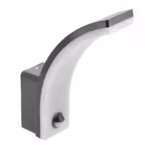 20Watt LED Wandleuchte NICEA mit Bewegungsmelder schwarz